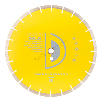 диск сегментный golden type д.350*25,4/20 (40*2,8*10)мм | 21z/асфальт/wet diamaster