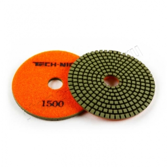агшк flex д.100*3,0 № 1500 (гранит/мрамор) | wet оранжевый tech-nick