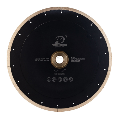 диск корона quartz д.350*32/25,4 (2,0*10)мм | кварц/wet tech-nick