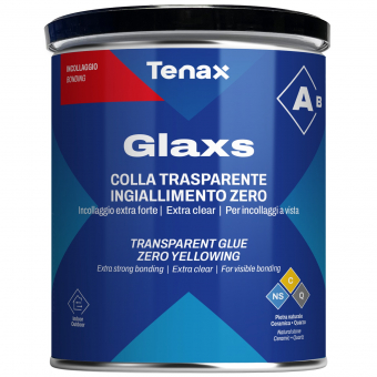 клей эпоксидный glaxs a+b (прозрачный жидкий) 1+0.75 л, tenax