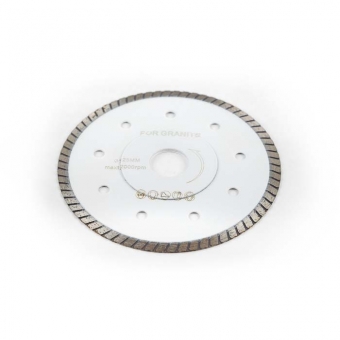 диск турбо белый д.125*22,2 (0,8/1,2*7,0)мм | гранит/dry diam-s