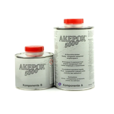 клей эпоксидный akepox 5000 (прозрачный/жидкий) 1,0+0,5кг -10681- akemi