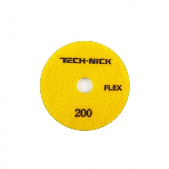агшк flex д.100*3,0 № 200 (гранит/мрамор) | wet желтый tech-nick