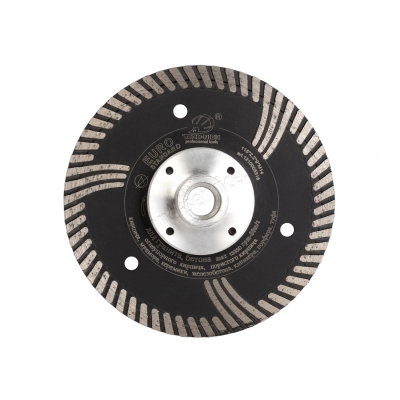 диск турбо euro standard д.115*m14 (2,2*9)мм | гранит/dry tech-nick