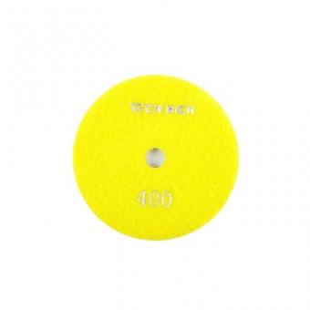 агшк white new д.100*2,5 № 400 (гранит/мрамор) | wet/dry желтый tech-nick